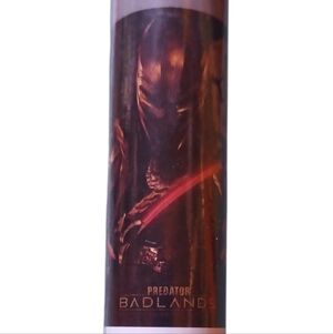 Predator Badlands Wall Art Poster - Red and Black